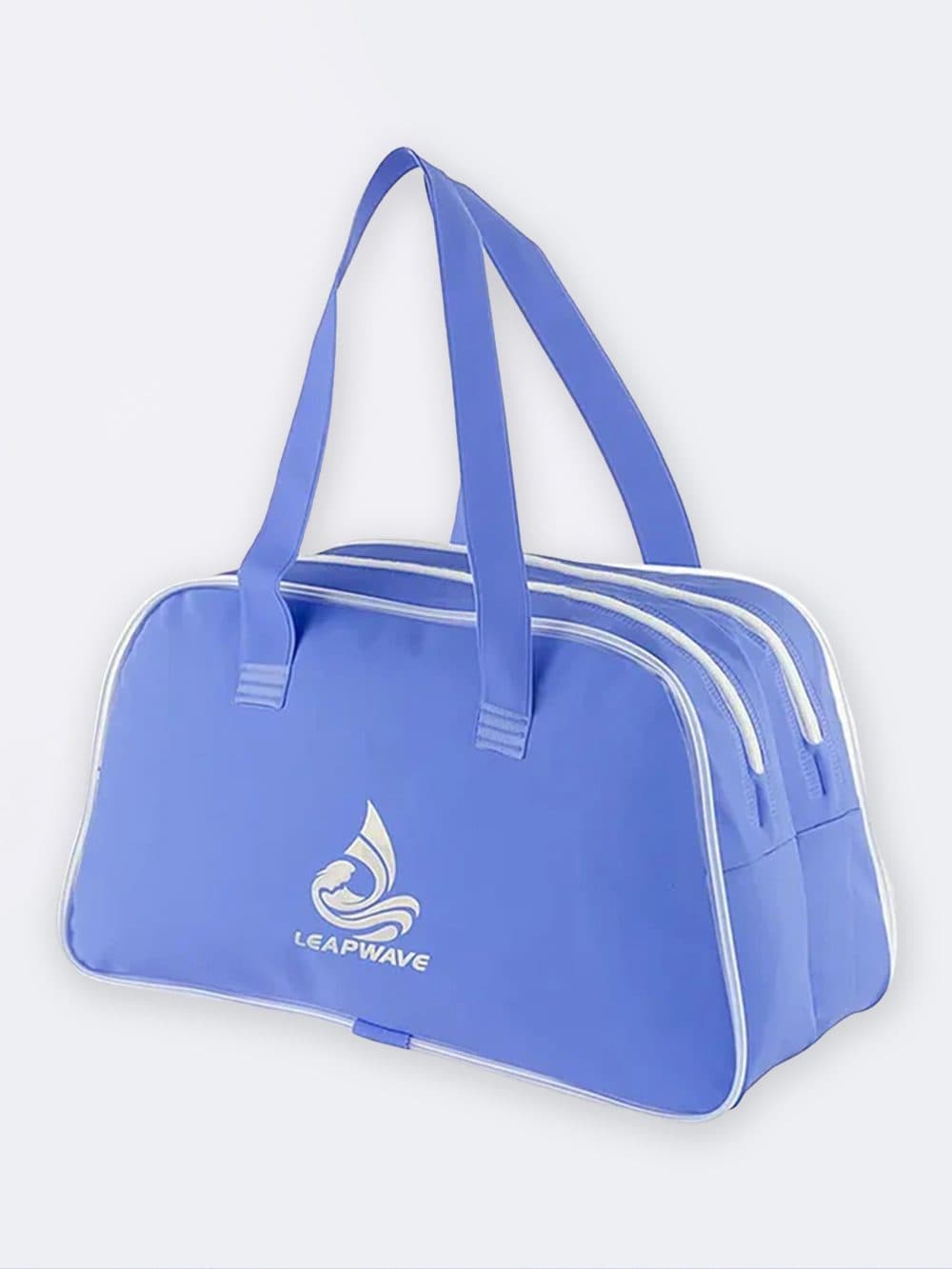 ساک استخر ضد آب و بدون دوخت LEAPWAVE آبی با دو محفظه خیس و خشک