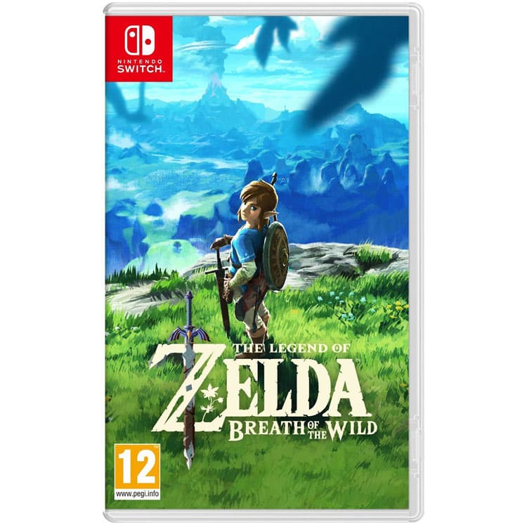 دیسک بازی The Legend of Zelda: Breath of the Wild نینتندو سوییچ