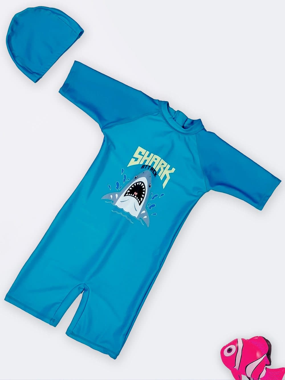 مایو نوجوان و بچه گانه دخترانه و پسرانه پوشیده نیمه اسلامی پادار و آستین دار لایف