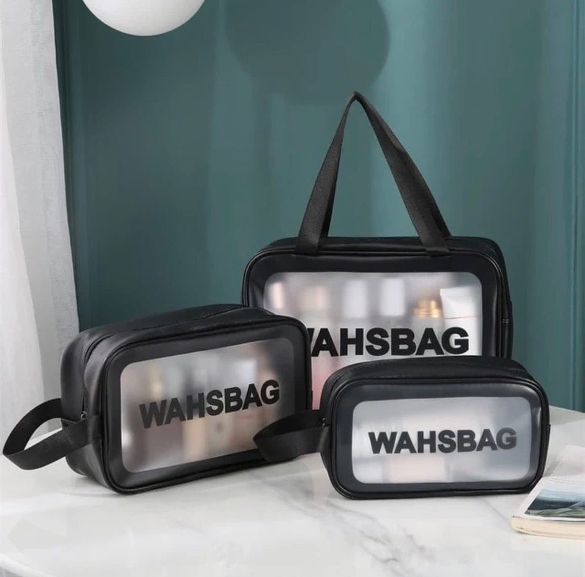 کیف آرایشی واش بگ مشکی washbag