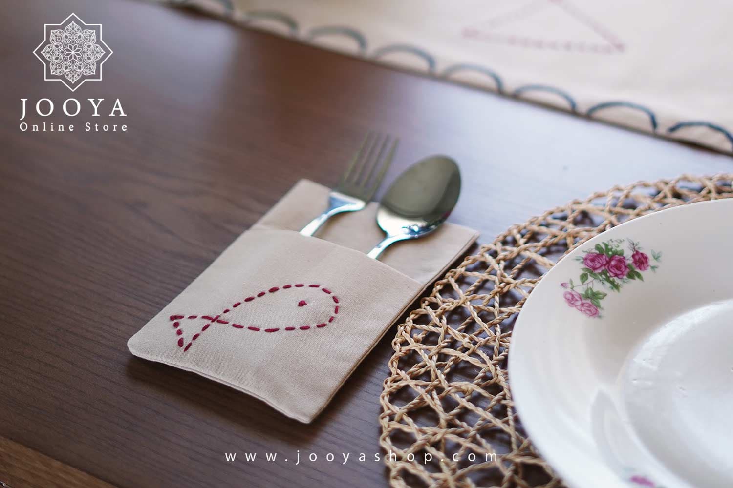 جای قاشق چنگال ماهی