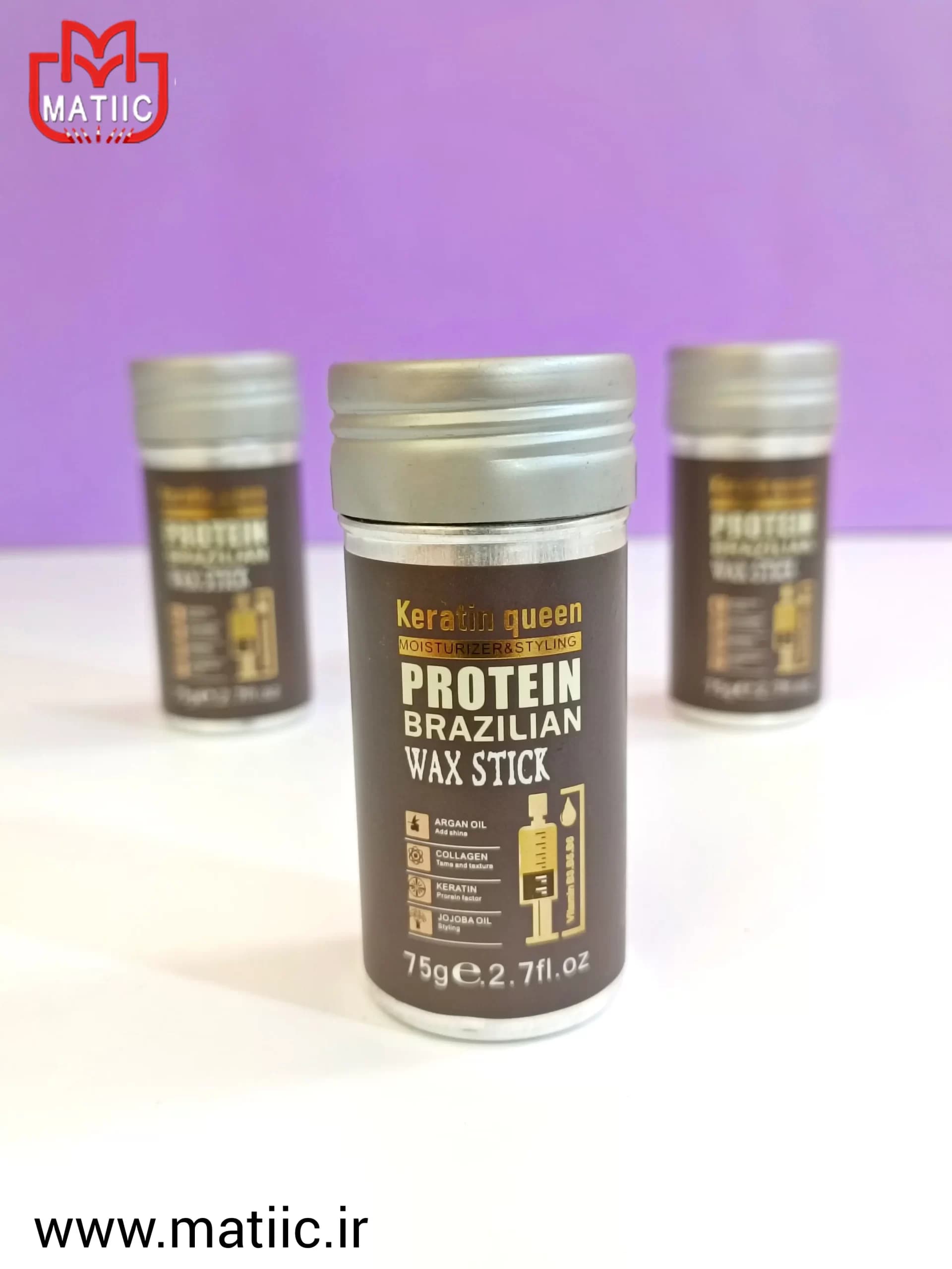 وزگیر مو استیکی پروتئینه و ویتامینه برند کراتین کوئین