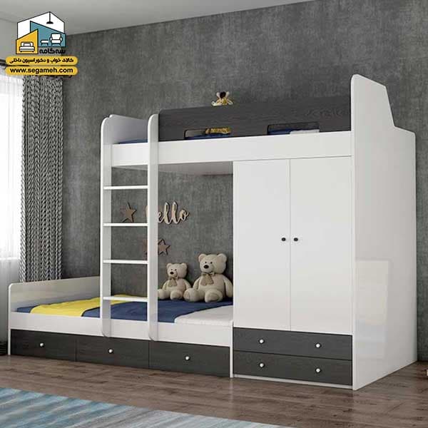 تخت خواب دوطبقه کد BTDP02