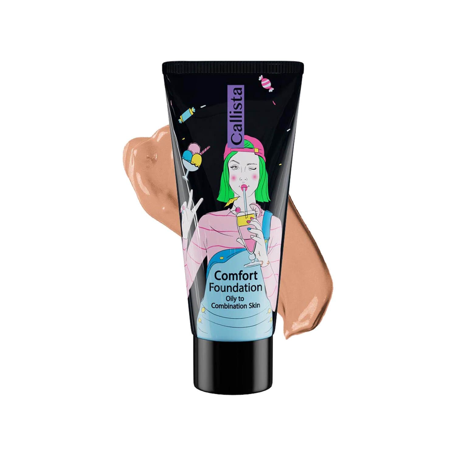 کرم پودر کامفورت کالیستا شماره L05 حجم 35 میلی لیتر