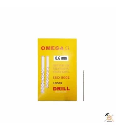 مته 0/5 نیم آهن Hss بسته 5 تایی