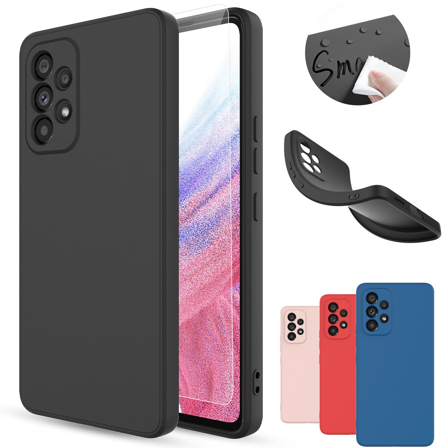 قاب ژله ای شفاف اصلی کوکو گوشی سامسونگ A33