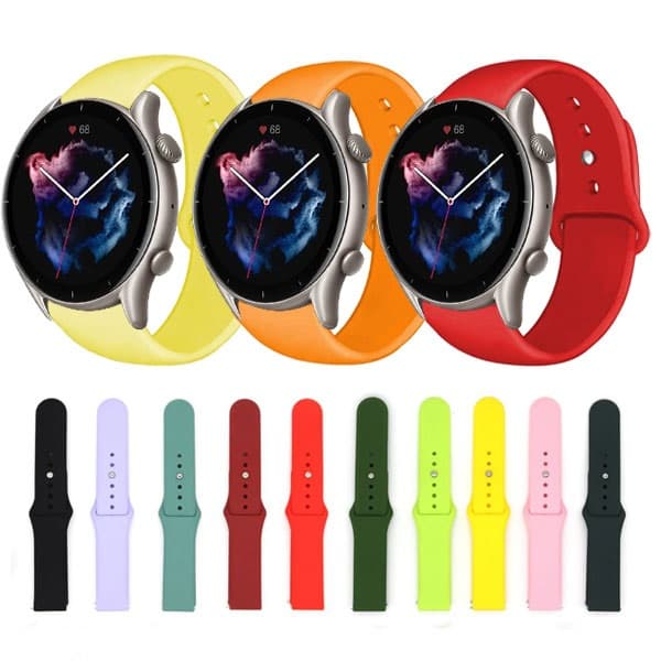 بند سیلیکونی ساعت شیائومی Kieslect KR سایز 22 میلیمتر