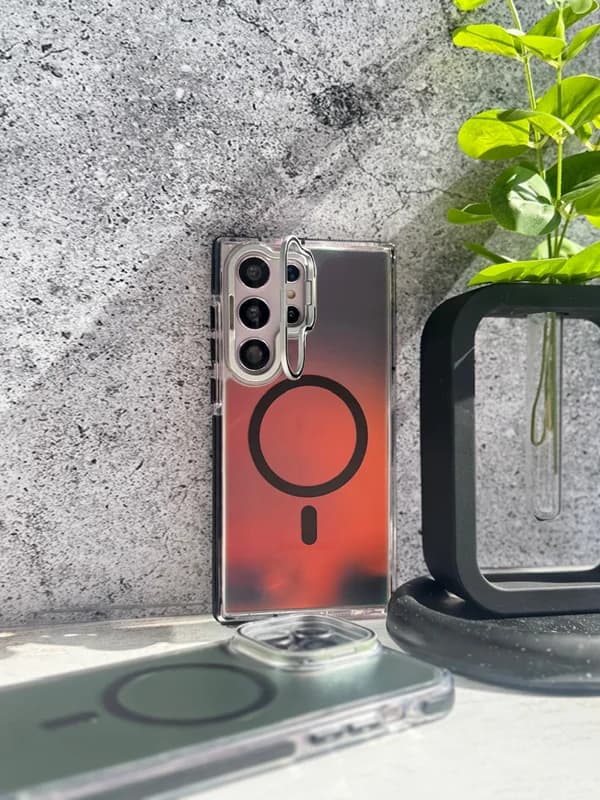 قاب گوشی آیفون مجیک هولوگرامی لنز استند شو