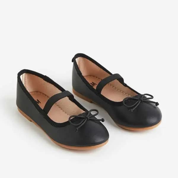 کفش عروسکی دخترانه بچه گانه برند اچ اند ام مدل Ballet pumps