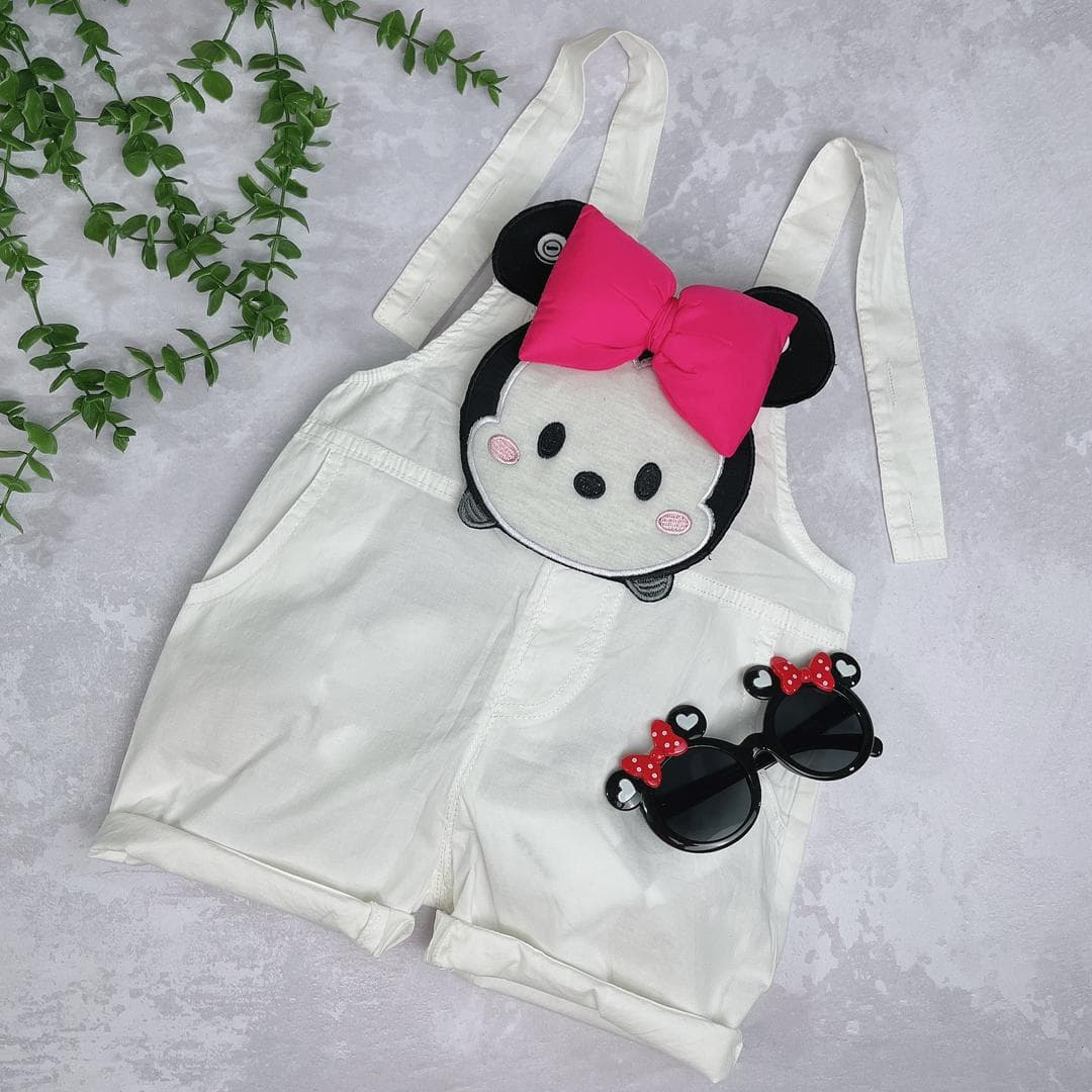 بیلر شلوارکی میکی سفید