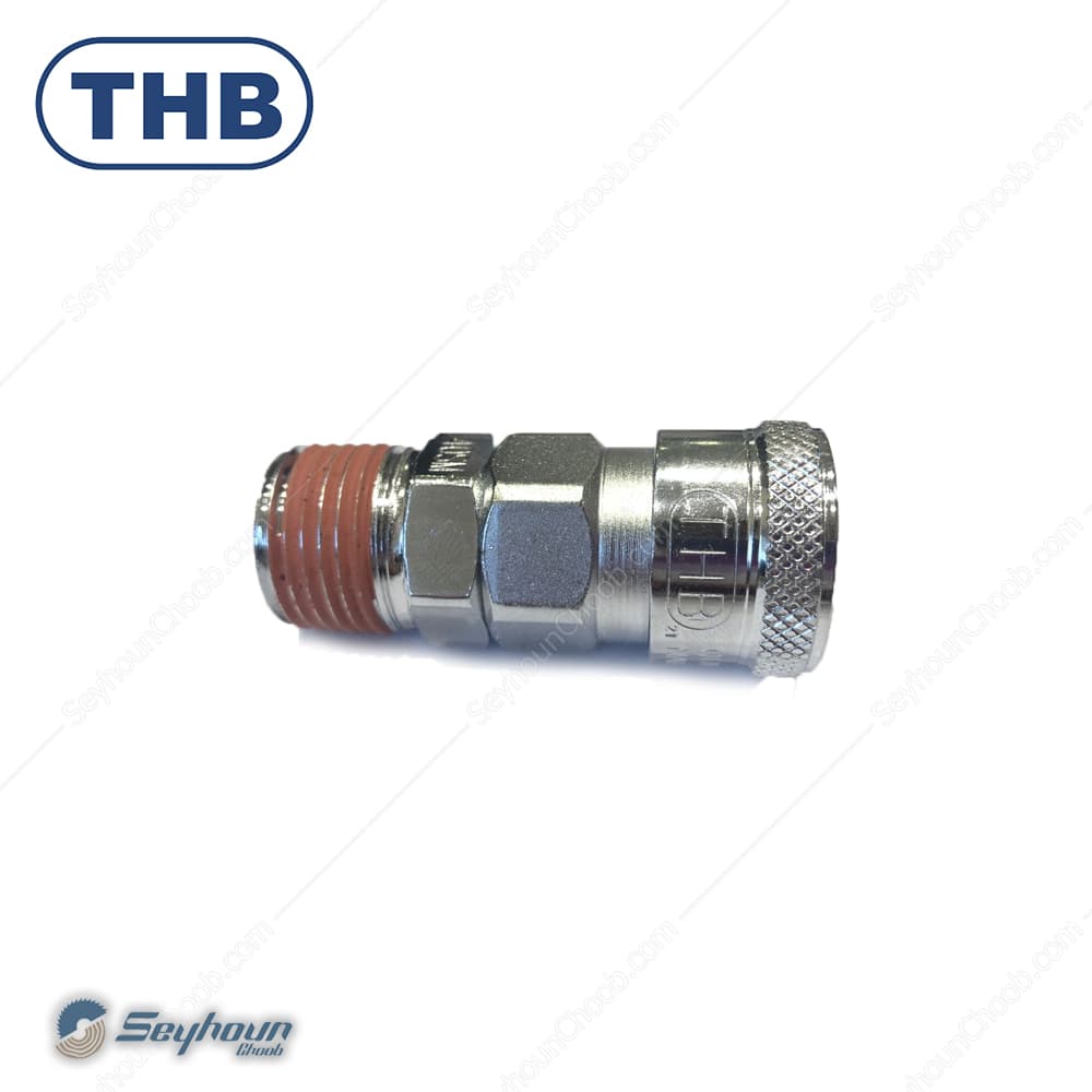 کوبلینگ برون رزوه تایوانی 1/2 اینچ برند تی اچ بی مدل THB 40SMA