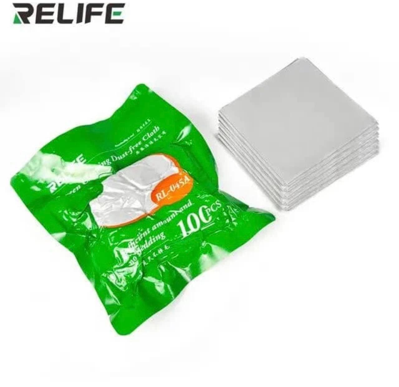 دستمال گردگير نانو ريلايف بسته 100 عددي مدل relife rl-045A