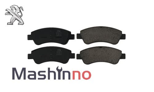 لنت ترمز جلو پژو 206 تیپ 5 و 6 – مدرن تندیس