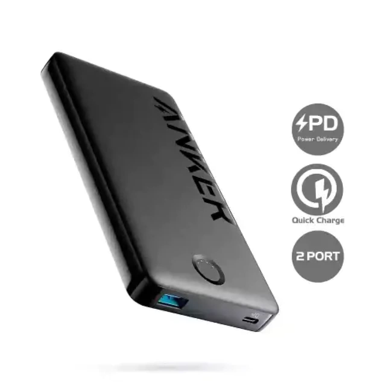 پاوربانک انکر مدل A1334 12W ظرفیت 10000 میلی آمپر ساعت