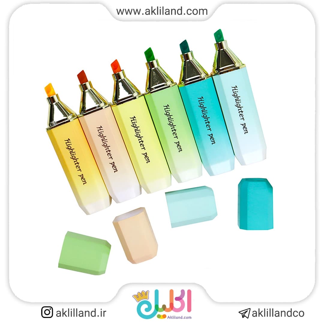 پک 4 عددی هایلایتر مدل SC2267