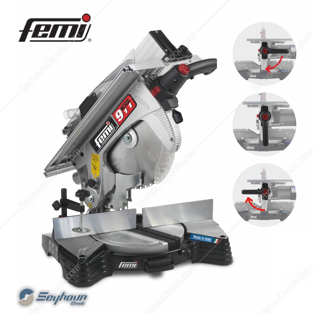 فارسی بر ترکیبی فمی مدل femi 911-EVO-8436047 با قطر 305 میلیمتری 1600 وات