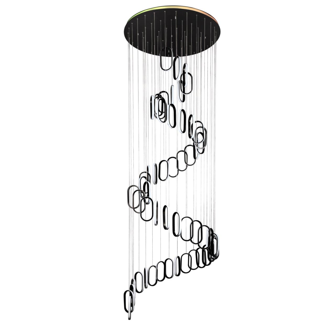 لوستر مدرن چشمه نور کد 6422/55BK