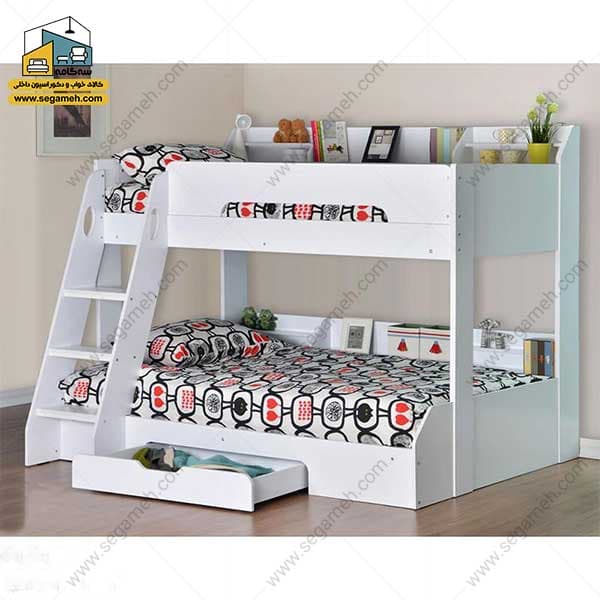 تخت خواب دوطبقه کد BTDP62