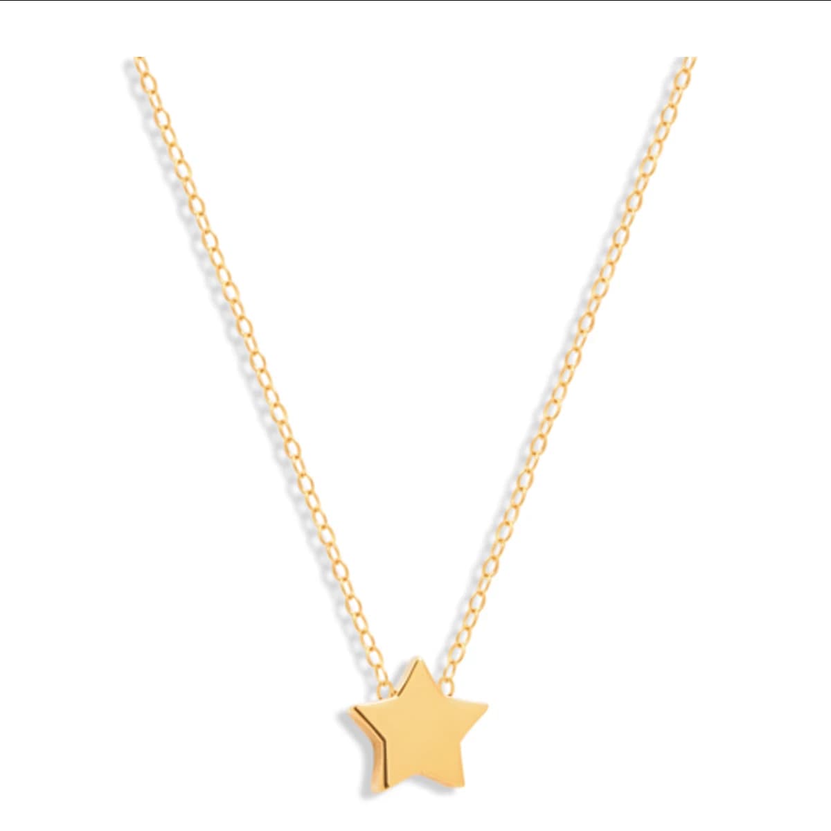 گردنبند طلا زنانه مدل ستاره