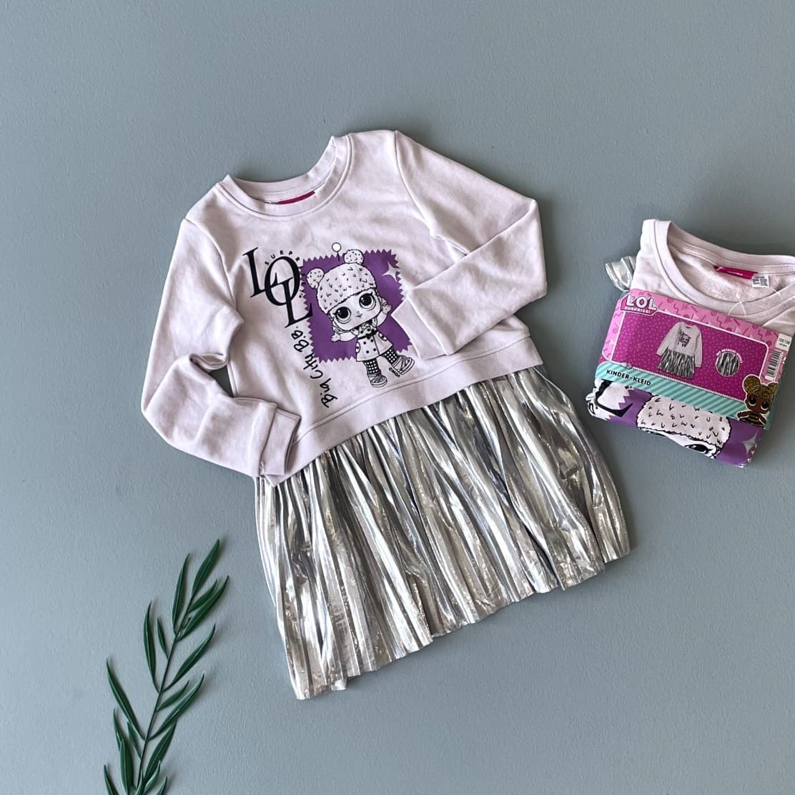 سارافون دخترانه برند LUPILU