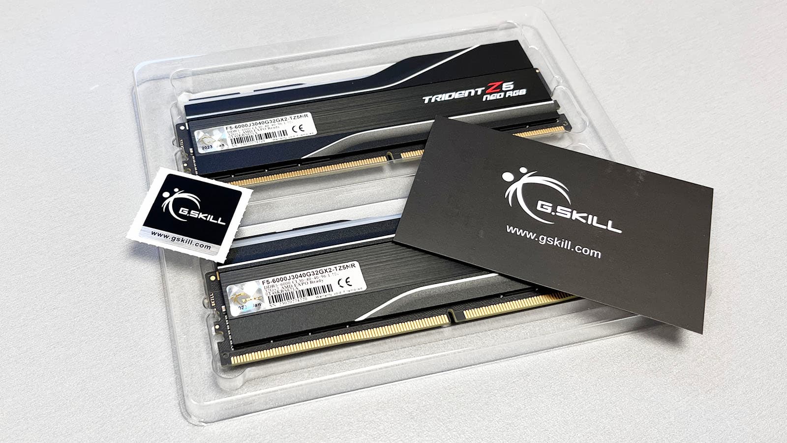 رم 32 گیگ G.SKILL TRIDENT Z5 RGB 32GB (2×16) 6000MHZ DDR5 (استوک)