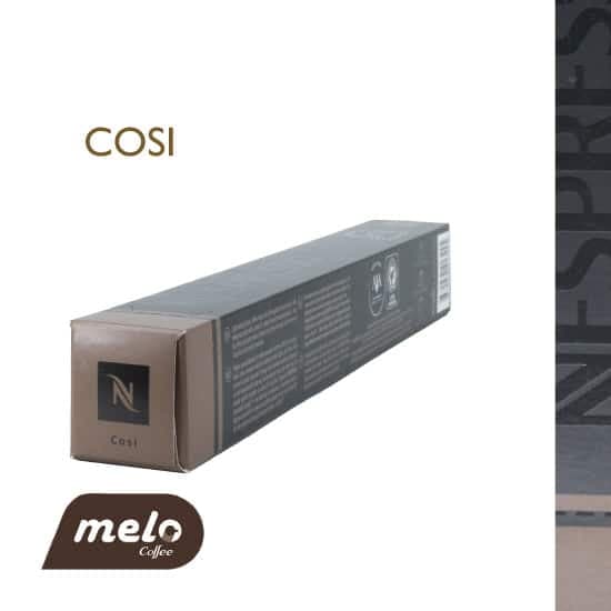 کپسول قهوه نسپرسو مدل cosi