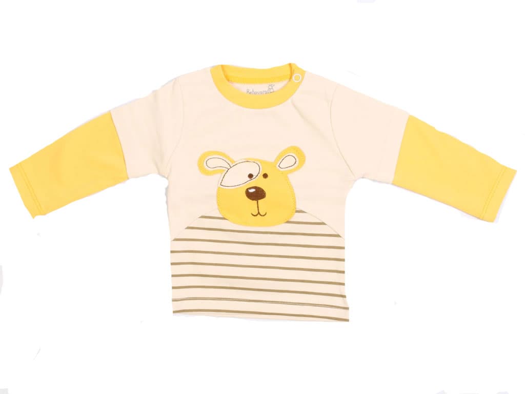 بلوز آستین بلند نوزادی طرح هورام به آوران Behavaran