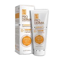 ضد آفتاب SPS50 روشن کننده و ضد لک پرودرما - بدون رنگ