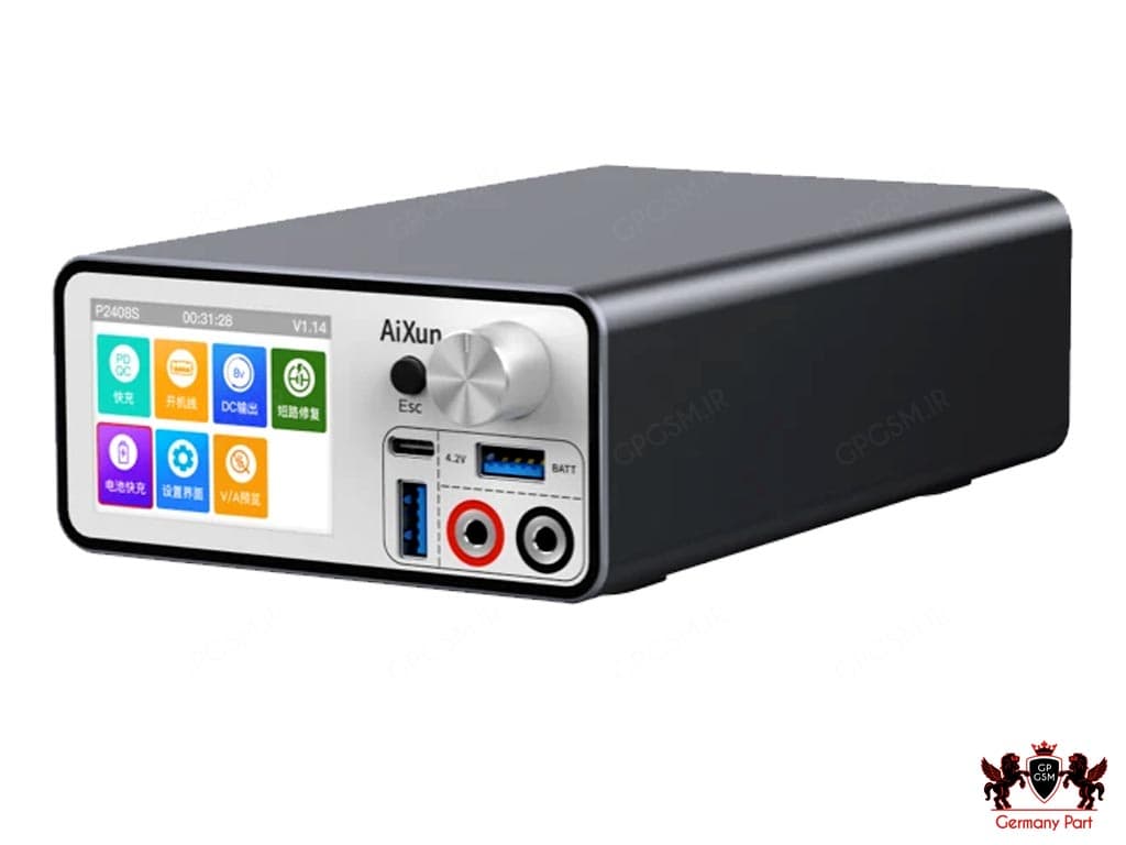 منبع تغذیه هوشمند ۲۴ ولت ۸ آمپر POWER P2408S AIXUN