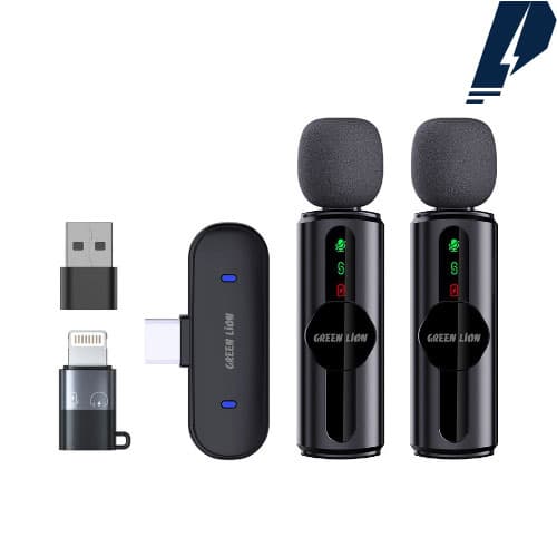 میکروفون گرین لاین مدل GM-76X Microphone with 3-Level Noise Cancellation