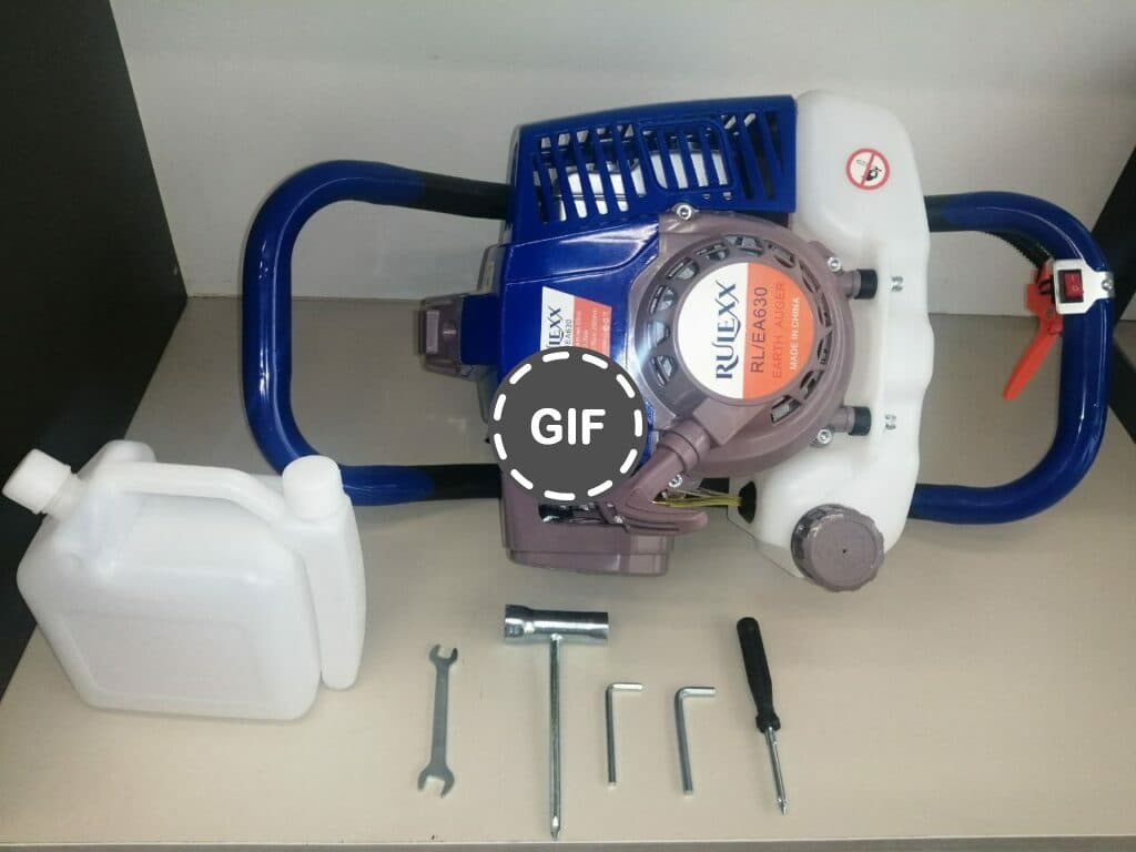 چاله کن بنزینی 63 سی سی تک نفره رولکس RULEXX