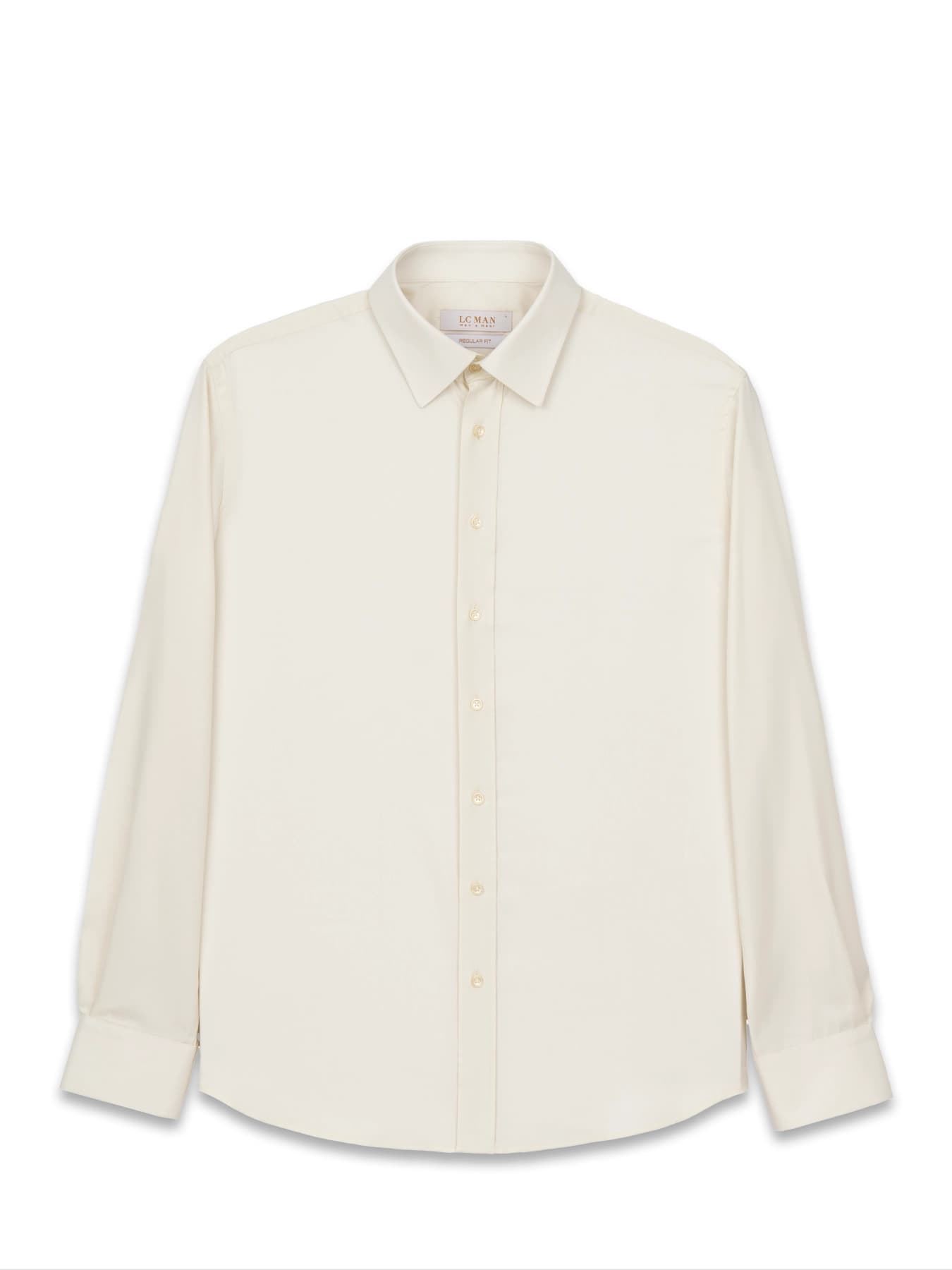 پیراهن آستین بلند شیری ال سی من 81