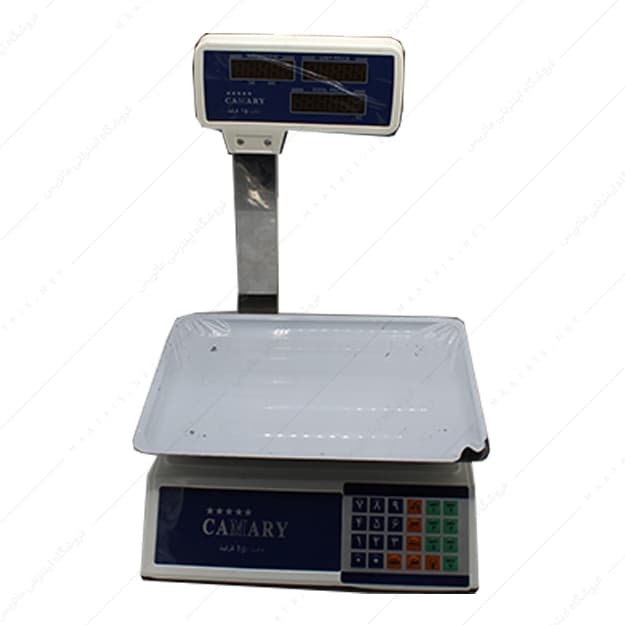 ترازو دیجیتال فروشگاهی علمک دار 40 کیلوگرم برند کمری