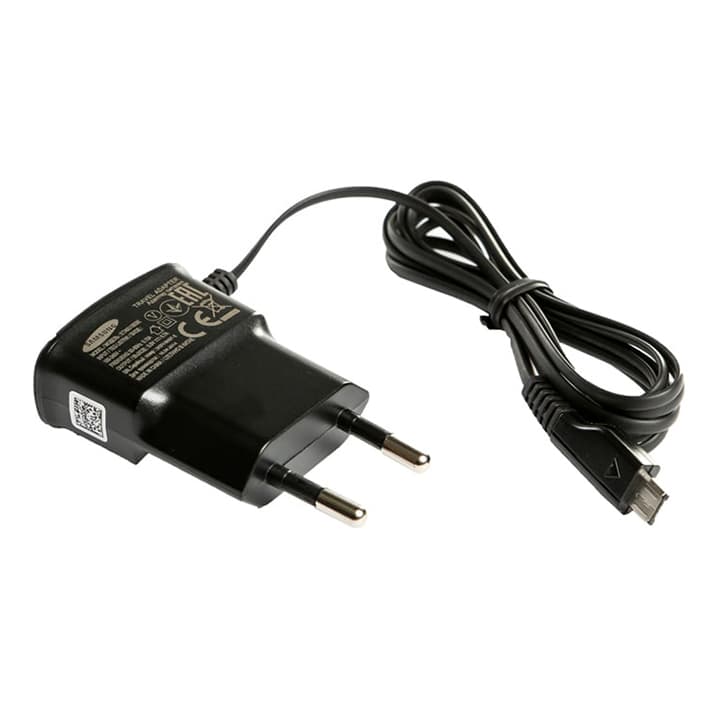 شارژر سامسونگ مدل ETA0U10EBE با کابل Micro-USB یکسره اصلی
