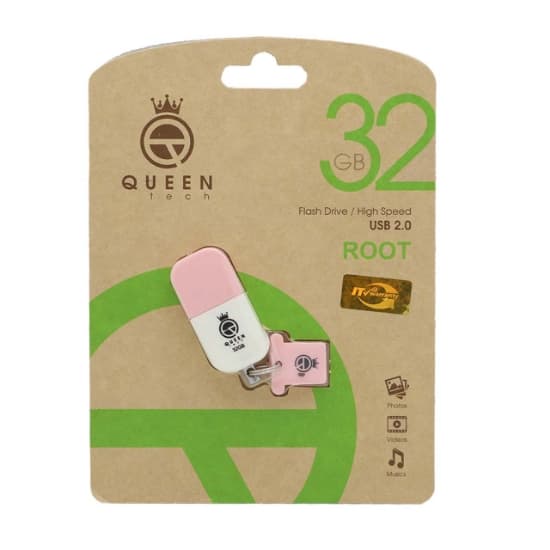 فلش مموری کوئین تک مدل Root USB2.0 ظرفیت 32 گیگابایت