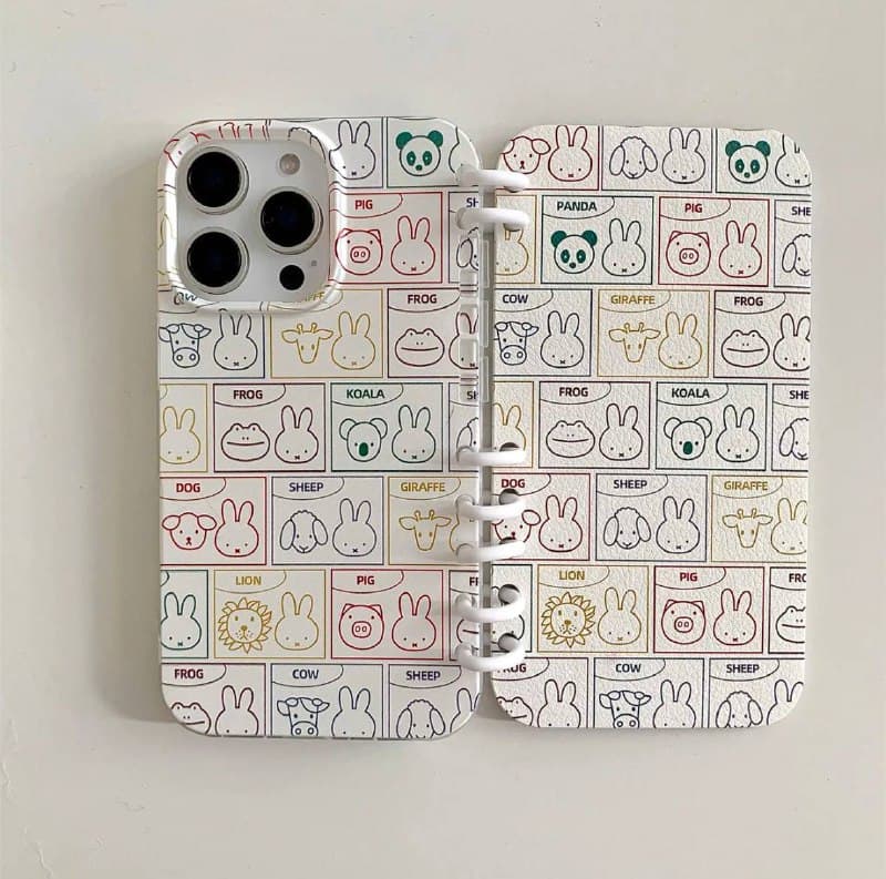 کیف طرح نوت بوک طرح حیوانات