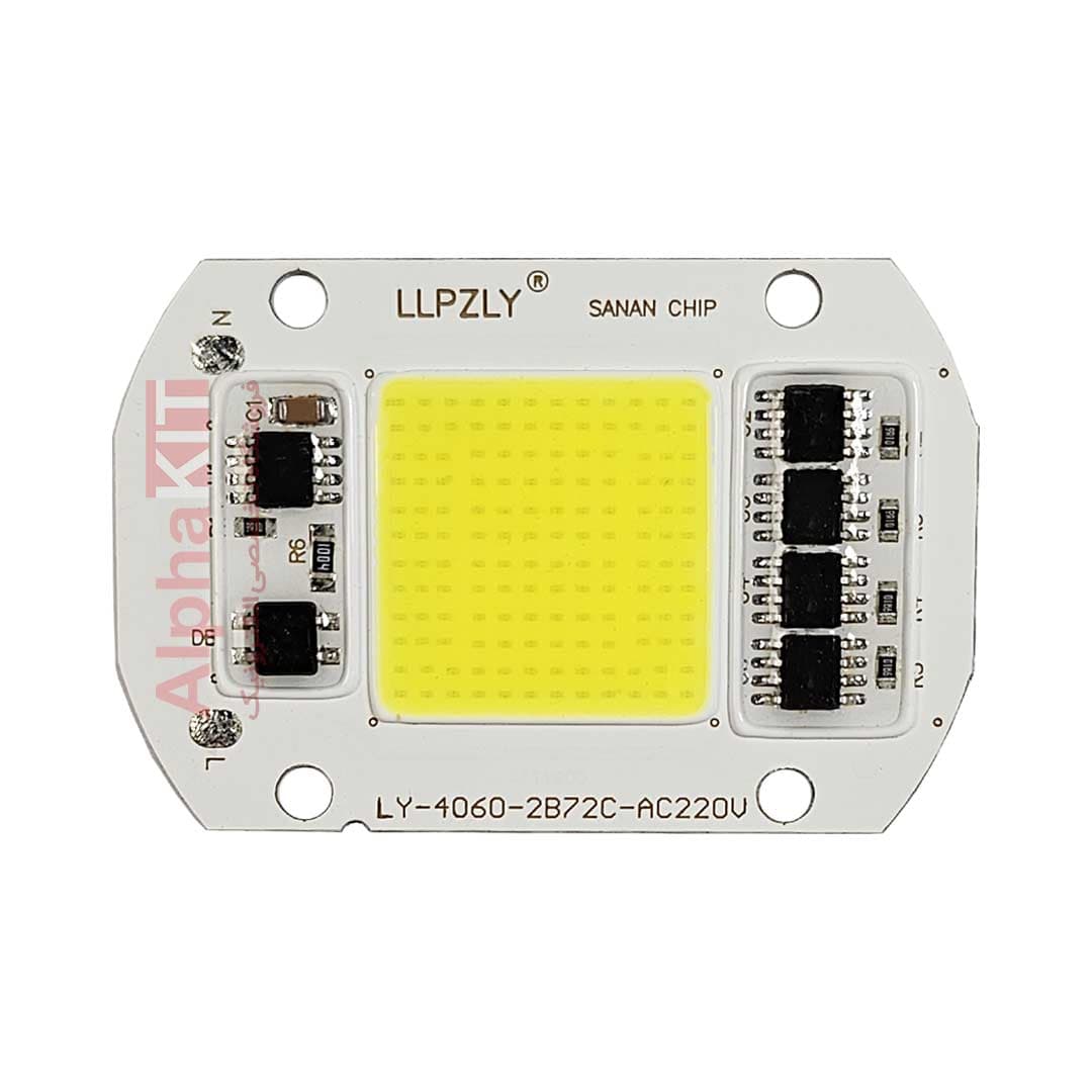 ال ای دی 50 وات 220 ولت COB سفید مهتابی برند LY