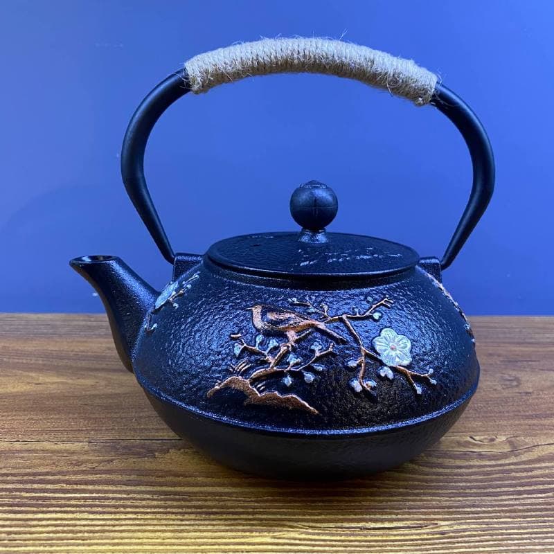 قوری چدن طرح دار ساور کد 324