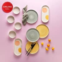 سرویس صبحانه خوری 10 پارچه 4 نفره شفر آفتابی رنگی