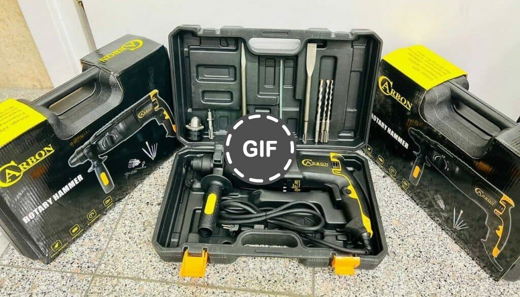 بتن کن 3 کاره 2300 وات کربن مدل CARBON 2300W