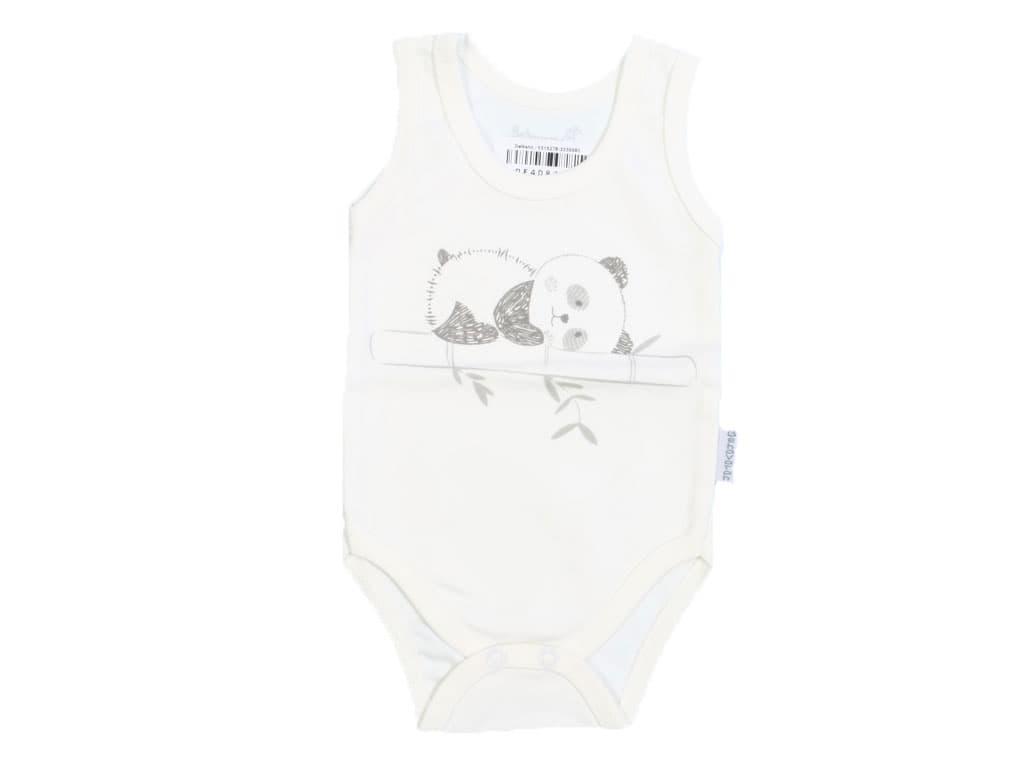 بادی رکابی نوزادی پسرانه طرح خرس پاندا به آوران Behavaran