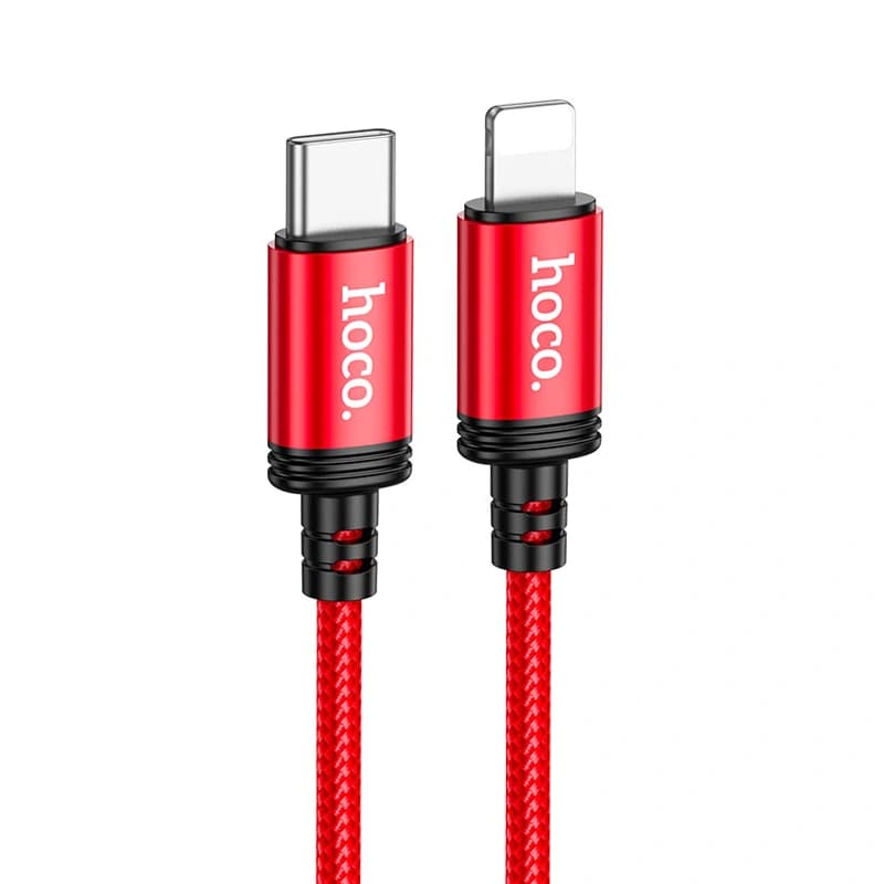 کابل شارژ USB-C به Lightning به طول 1 متر PD 20W-3A از برند هوکو مدل Hoco X89 (100% اورجینال)