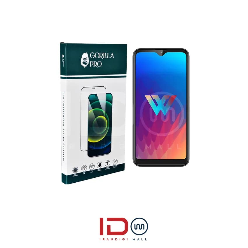 گلس و محافظ هیدروژلی (پرایوسی) نمایشگر گوشی ال جی مدل LG W30