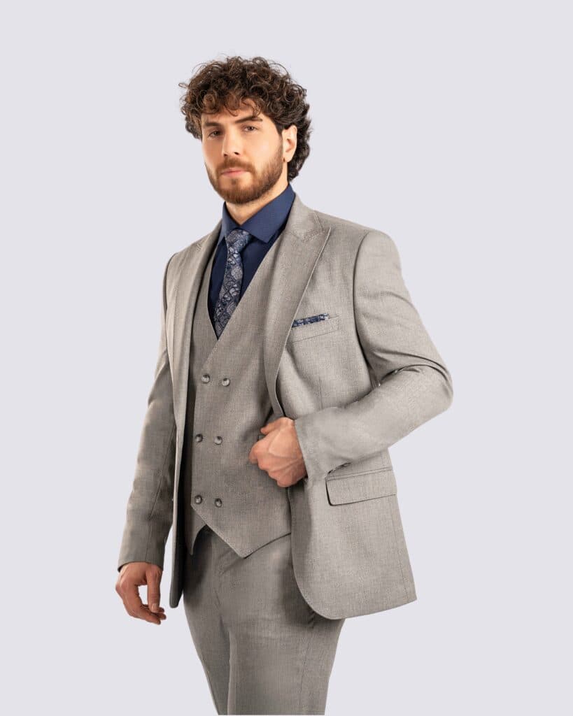 کت و شلوار یقه بلیزر مردانه فایو