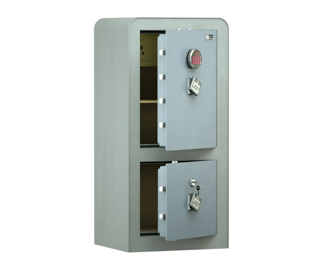 گاوصندوق دوطبقه ضدسرقت و نسوز مدل 1000D-PRO