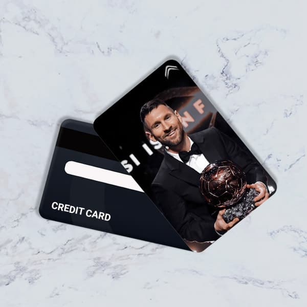 استیکر کارت بانکی مدل لیونل مسی کد CAD600-K