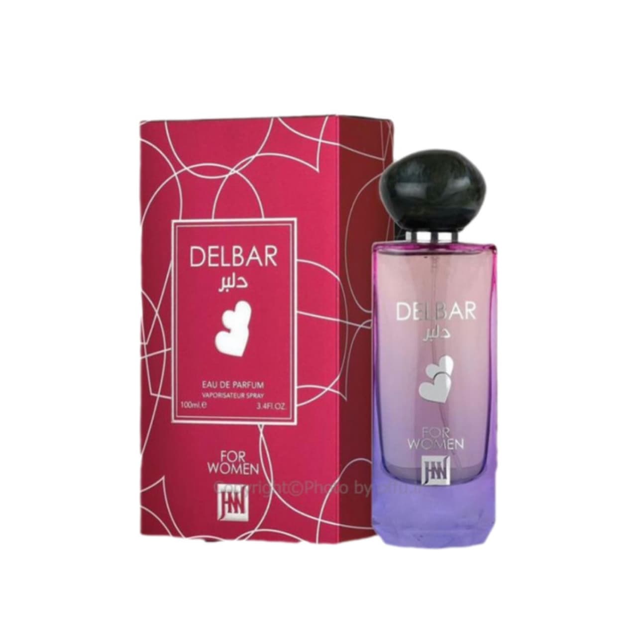 ادکلن زنانه جانوین مدل دلبر فور وومن حجم ۱۰۰ میل