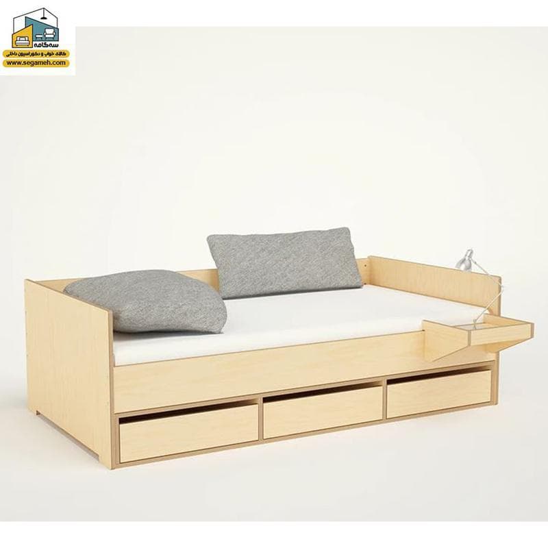 تخت خواب نوجوان کد BTP07