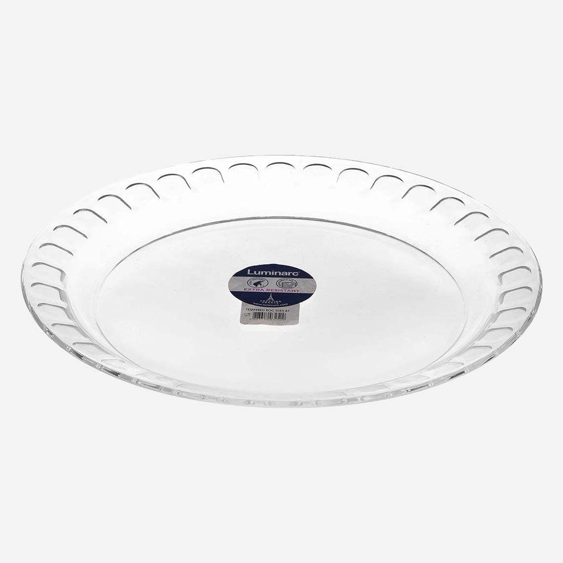 دیس گرد تخت سفید عینکی 37 لومینارک Luminarc