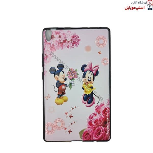 قاب طرح دار تبلت لنوو Lenovo TAB 3 8 Plus TB-8703X طرح میکی ماوس